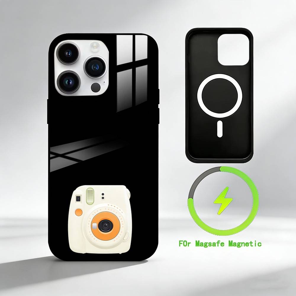 O-Object vector diagram Phone Case For iPhone 17 16 15 14 13 12 Pro Max Plus for Mirror Wireless Magnetic Cover