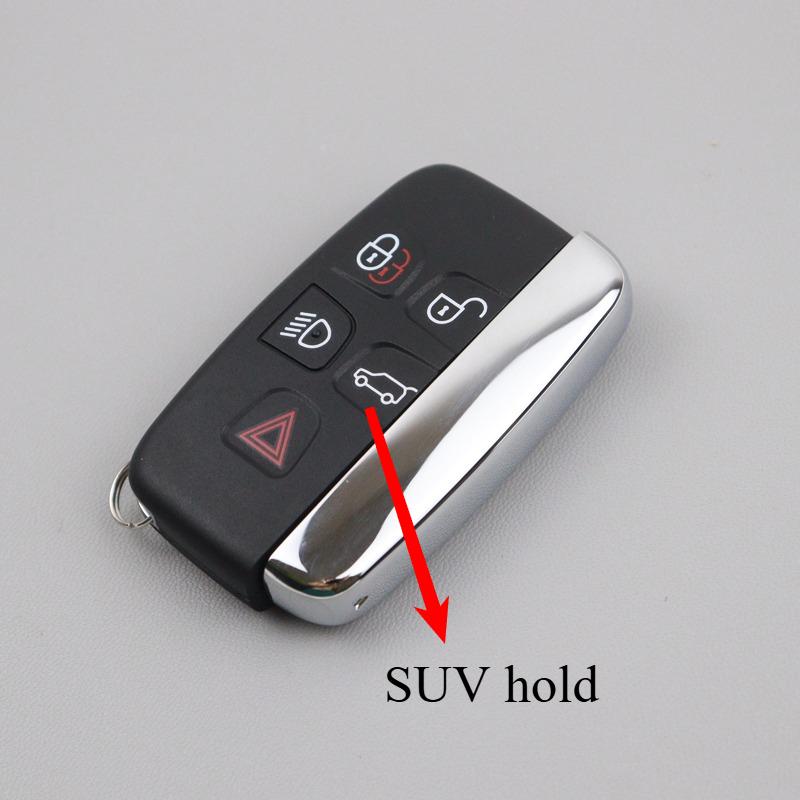 For Jaguar XE XJ XF Guitar for Land Rover Range Rover Sport Evoque Freelander Velar Discovery 4 Car Key Fob Shell Case Housing