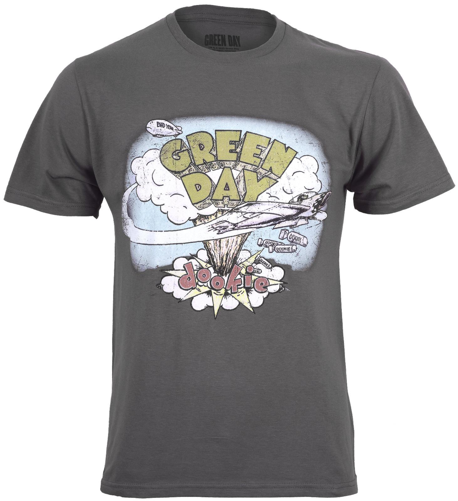 Винтажная футболка Green Day Dookie, официально лицензированная, серая, новая 3XL