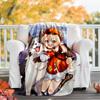 Genshin Impact characters printed throw blanket—soft,warm;versatile blanket for all seasons—perfect as &air-conditioning throw,nap blanket