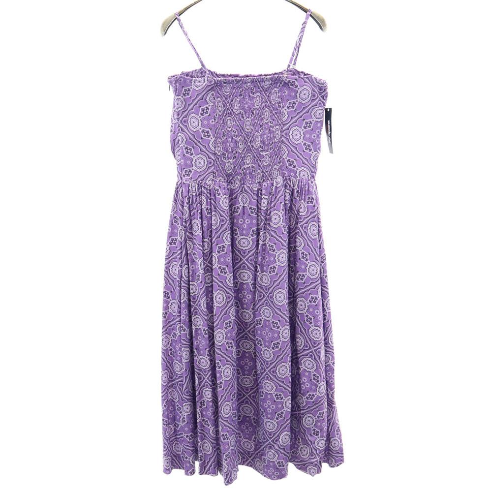 Ubrukt reyn spooner Paisley-mønster Aloha Cami ett stykke lilla Merket Dame Brukt