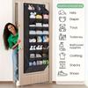 New Multifunctional 24-Grid Door Rear Thickened Storage Hanging Bag, Multifunctional Storage Hanging Bag, Storage Bag, Shoe and Boot Storage Bag
