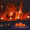 Halloween New Spider Candle Lamp Decor Led Electronic Luminous Decorative Atmosphere Lamp Desktop Small Ornaments Velas