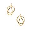 Vendome Aoyama K18YG Yellow Gold Earrings AGVA1592 YG [Official]