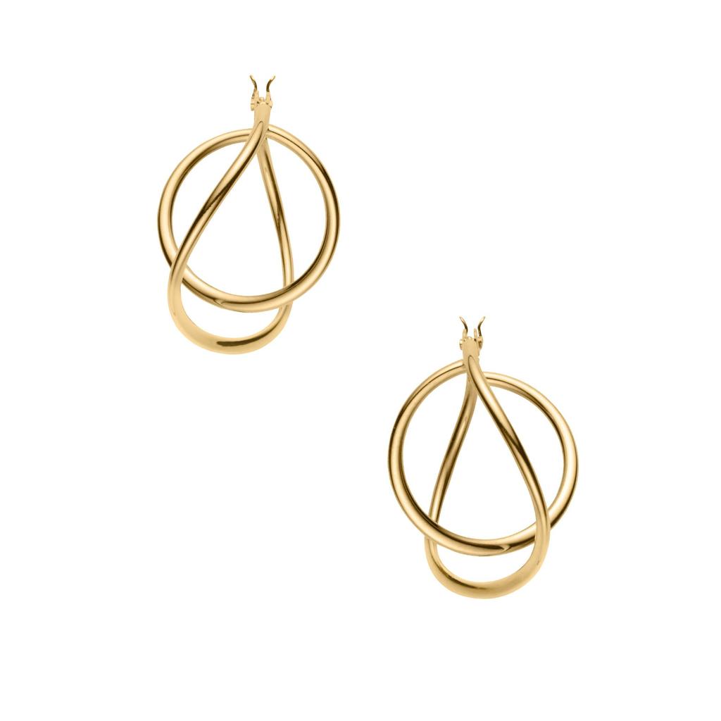 Vendome Aoyama K18YG Yellow Gold Earrings AGVA1592 YG [Official]