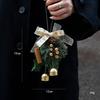 Nordic Christmas Bell Pendant for Door or Car Hanging - Christmas Eve Gift