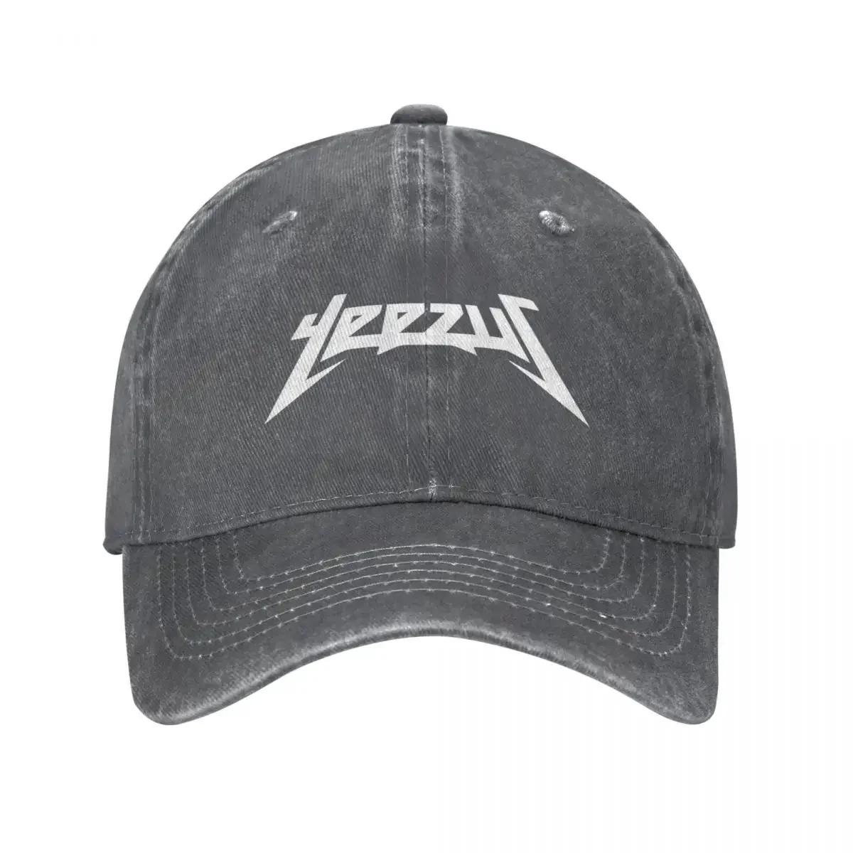 IMHNG CAP Kanye Logo's Unisex Baseballpet Hip Hop Verweerd Katoenen Petten Hoed Casual Buitenactiviteiten Zonneklep One Size