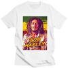 Custom Trendy Jamaica Reggae Rock Bob Marley T Shirt Unisex Short Sleeves 100% Cotton T-shirt Leisure Tee Tops Streetwear Tshirt