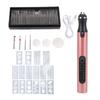 Cordless Rotary Tool Aluminum Alloy Multifunctional Electric Engraving Pen for Nail Art Polishing