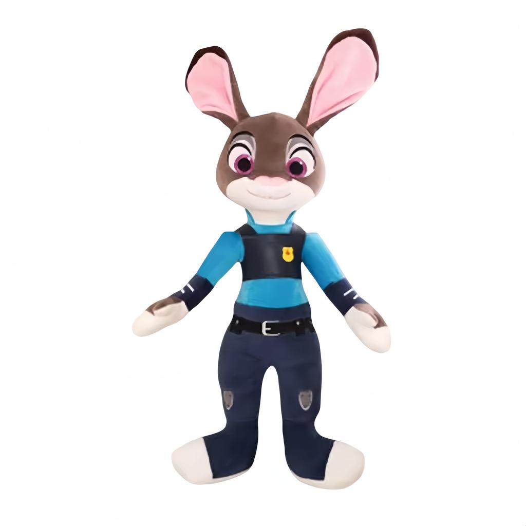 30-40Cm Kawaii  Zootopia Nick Wilde Judy Hopps Plush Doll Toy Anime New Sofa Room Decoration Children'S Birthday Gift