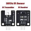 TZT 1/3Set IR Infrarot-Sender-Modul Ir Digital 38kHz Infrarot-Empfänger-Sensor-Modul Mit Fernbedienung Für Arduino