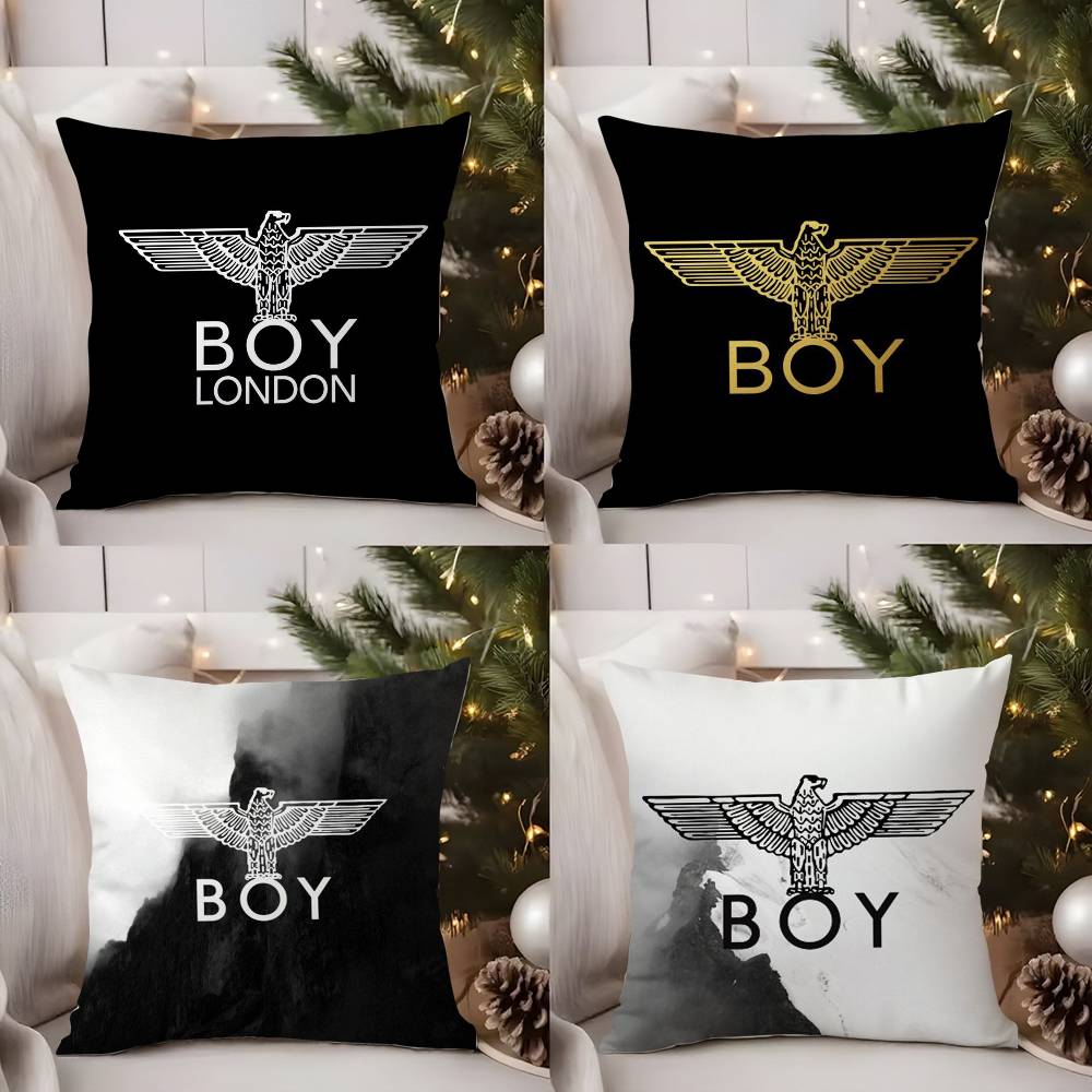 Marke B-BOY LONDONV Kissenbezug Sofa Wohnzimmer Schlafzimmer Beidseitiger Druck Quadratisches Kissen Nickerchenkissen Kissenbezug