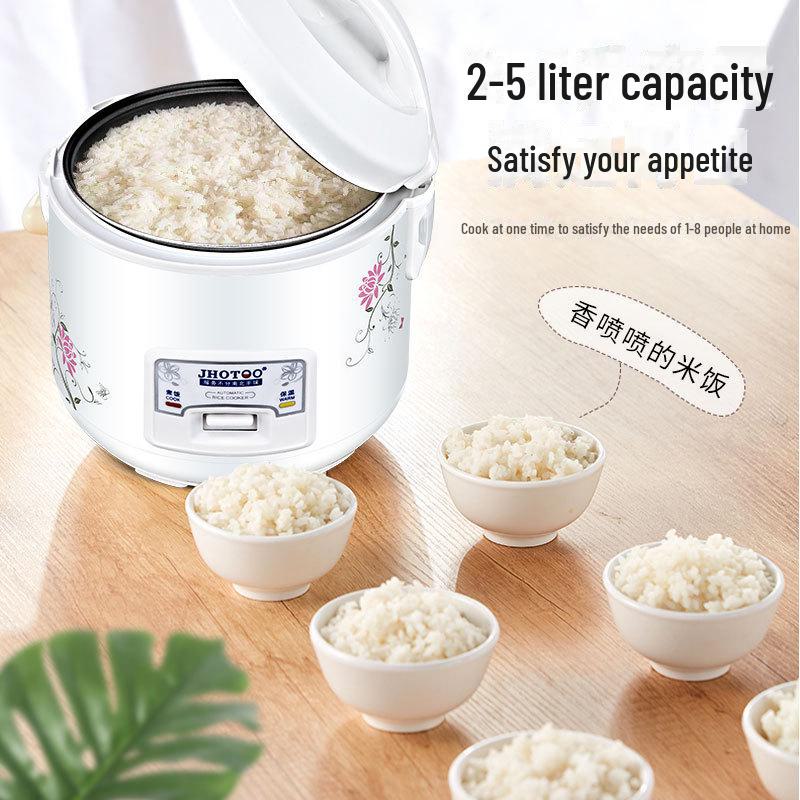 Classic Multi-Function Rice Cooker, Household Large Capacity, 2L/3L/4L/5L, Automatic Small & Versatile Cooker