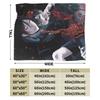 Sebastian Michaelis Ciel Flannel Blankets Blackbutlers Funny Throw Blankets for Home Hotel Sofa 150*125cm Bedspreads