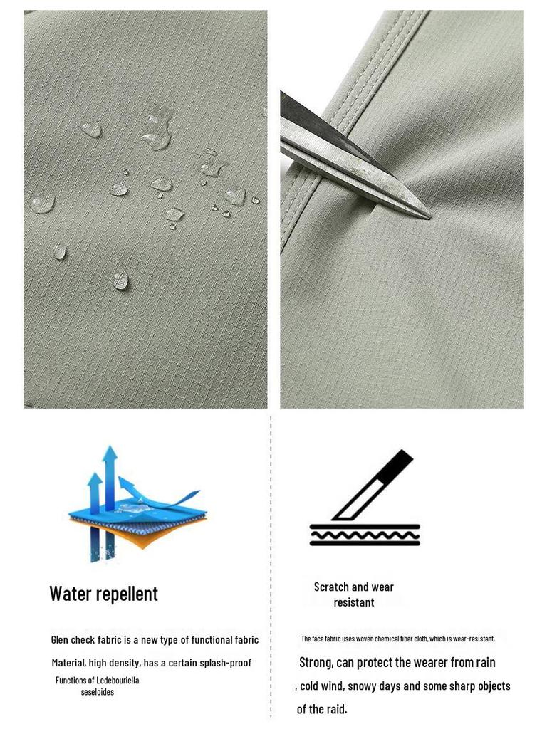 Couples' Fleece-Lined Windproof Softshell Pants: Women's Outdoor Joggers & Men's Warm Work Pants