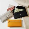 Genuine Leather Women's Thin Envelope Clutch & Phone Holder