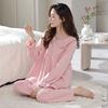 Pajamas Women's Spring and Autumn Pure Cotton Long-sleeved Loungewear Sweet Lace Princess Style Autumn Women's High-end Suit