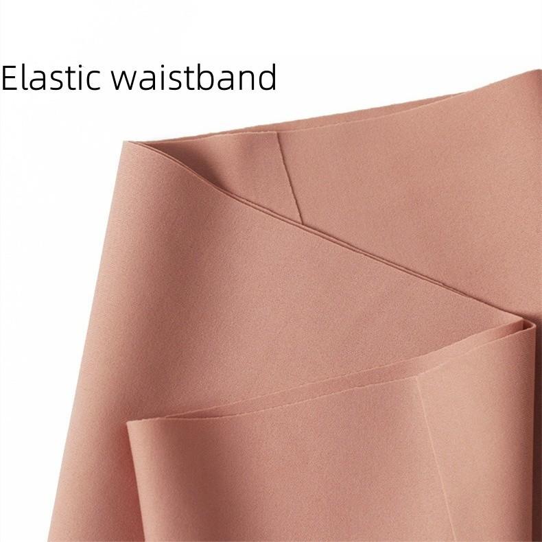 FINETOO Women Seamless and Traceless Panties Solid Antibacterial Lingerie Silk Fabric for Sports Yoga Briefs