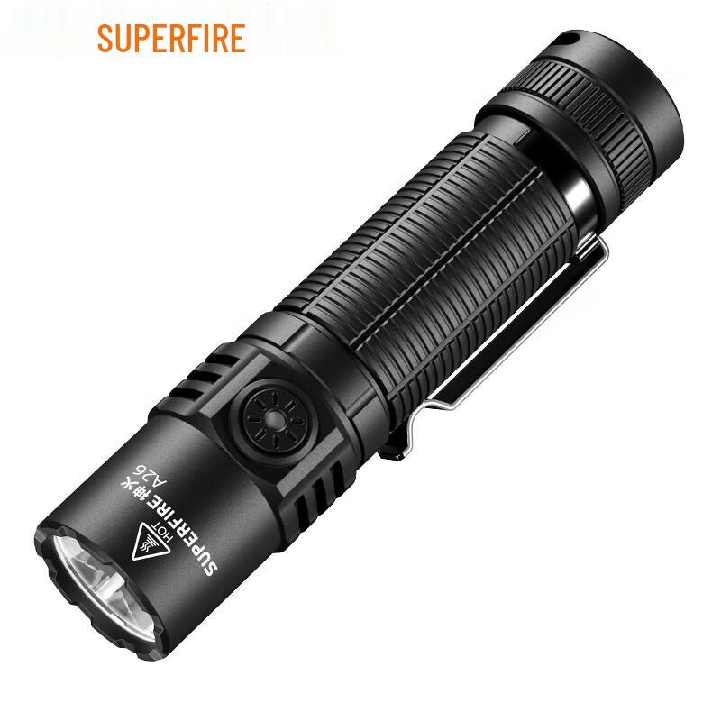 SupFire A26 Rechargeable High-Intensity LED Flashlight