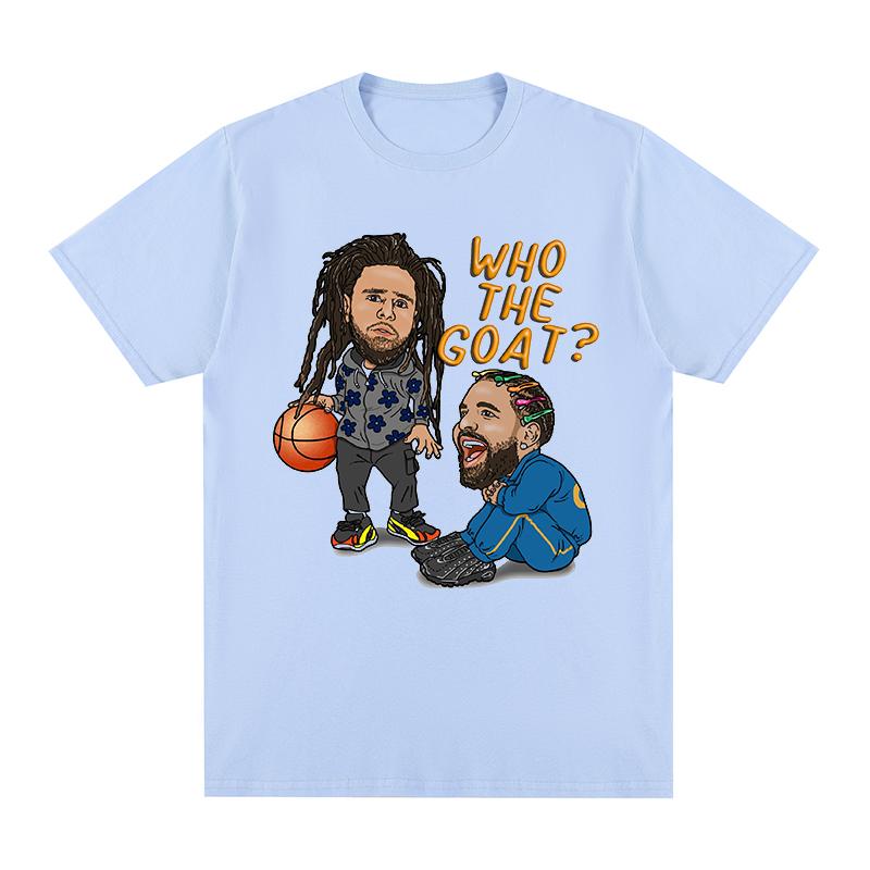 Who The Goat Drake J Cole Vintage Tshirt Cotton Men T Shirt New TEE TSHIRT Womens Tops