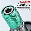 Polygonal Bit Opening Coupling Head for Drill To Screwdriver Use, Spring Retaining Collar and Knurled Grip for Repairs