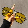 Unisex Polarized Color-Changing Square Sunglasses for Fashion & Driving