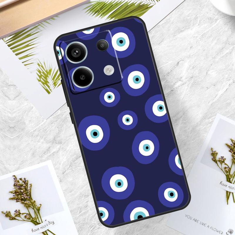 Evil Eyes Case For Xiaomi Redmi Note 14 13 12 11 10 9 15 Pro Plus Redmi 13C 14C 15C 10C 12C 15 Cover