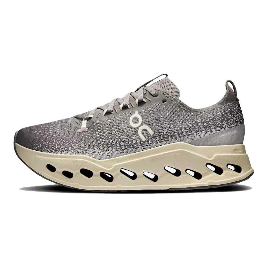 On Cloudsurfer Ma Dämpfung, Atmungsaktiv, Stützend Freizeit Laufschuhe Herren Graue Sneaker 3MF30433396