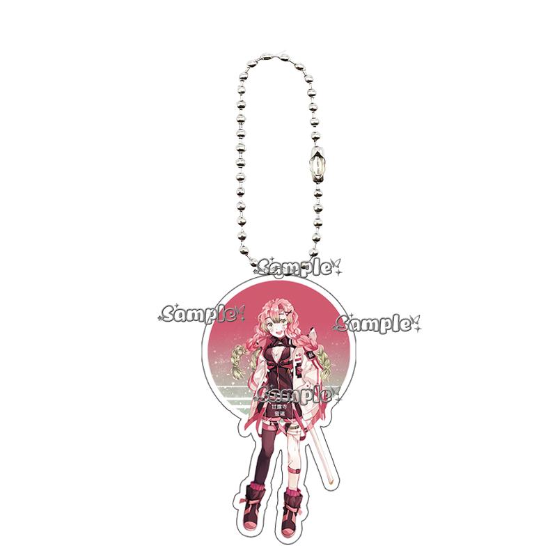 

Anime Cartoon Kamado Nezuko Tanjiro Agatsuma Zenitsu Acrylic Keychain Pendant Accessory Backpack Charm Decoration Birthday Gifts about 5cm