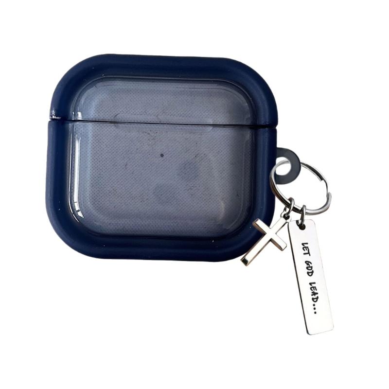 Stainless Steel Pendant Keychain Guidance Keychain Religious Key Rings Stylish Key Holder Bag Accessories for Believers