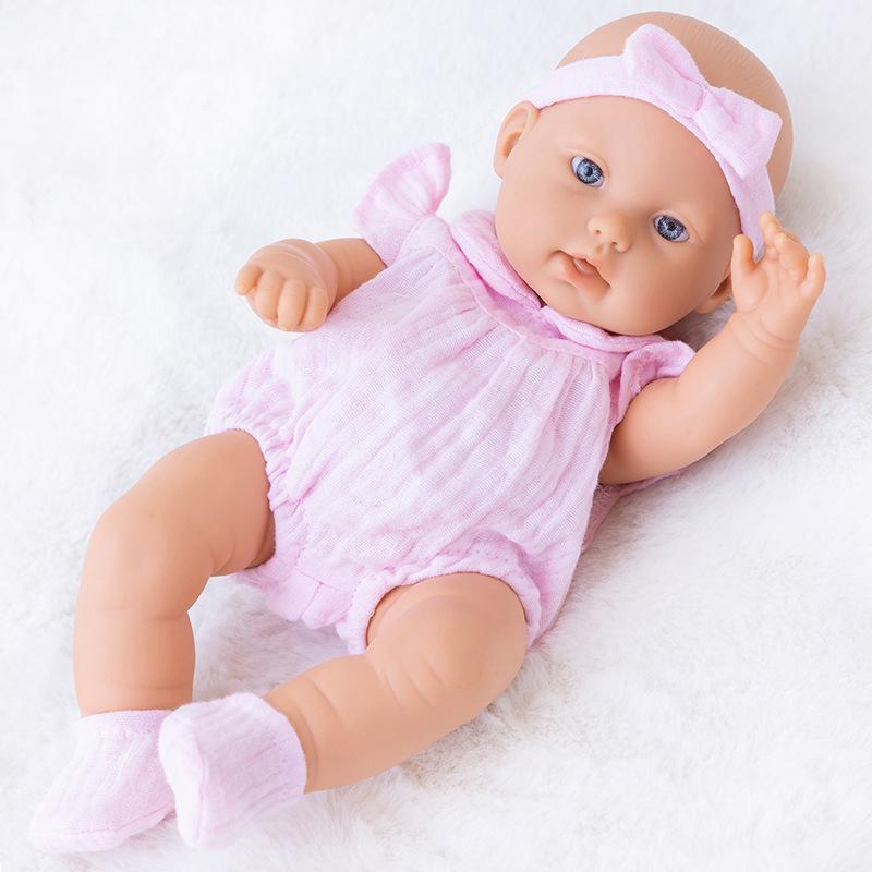 

30 см моющаяся реалистичная мягкая расписанная вручную кукла-реборн для детей, сопровождающая игровую куклу 30CM
