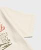 Beulonseun Heart Made Motel Loopwheeled Graphic Tee Apricot