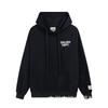 Mens Oversized Hooded Sweatshirt With Graphic Letter Print Streetwear Casual Pullover
