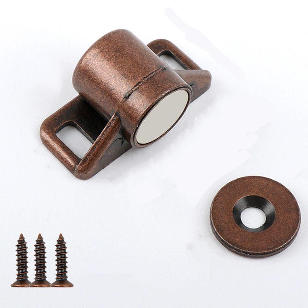 No Punching Magnetic Door Stopper Easy To Install Wardrobe Stopper New Door Lock Buckle  Cupboard