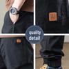 Men's American Style Loose Fit Cuffed Cargo Pants