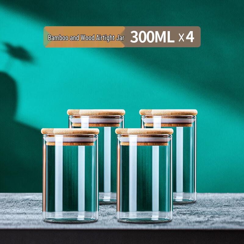 Glass Food Storage Jar