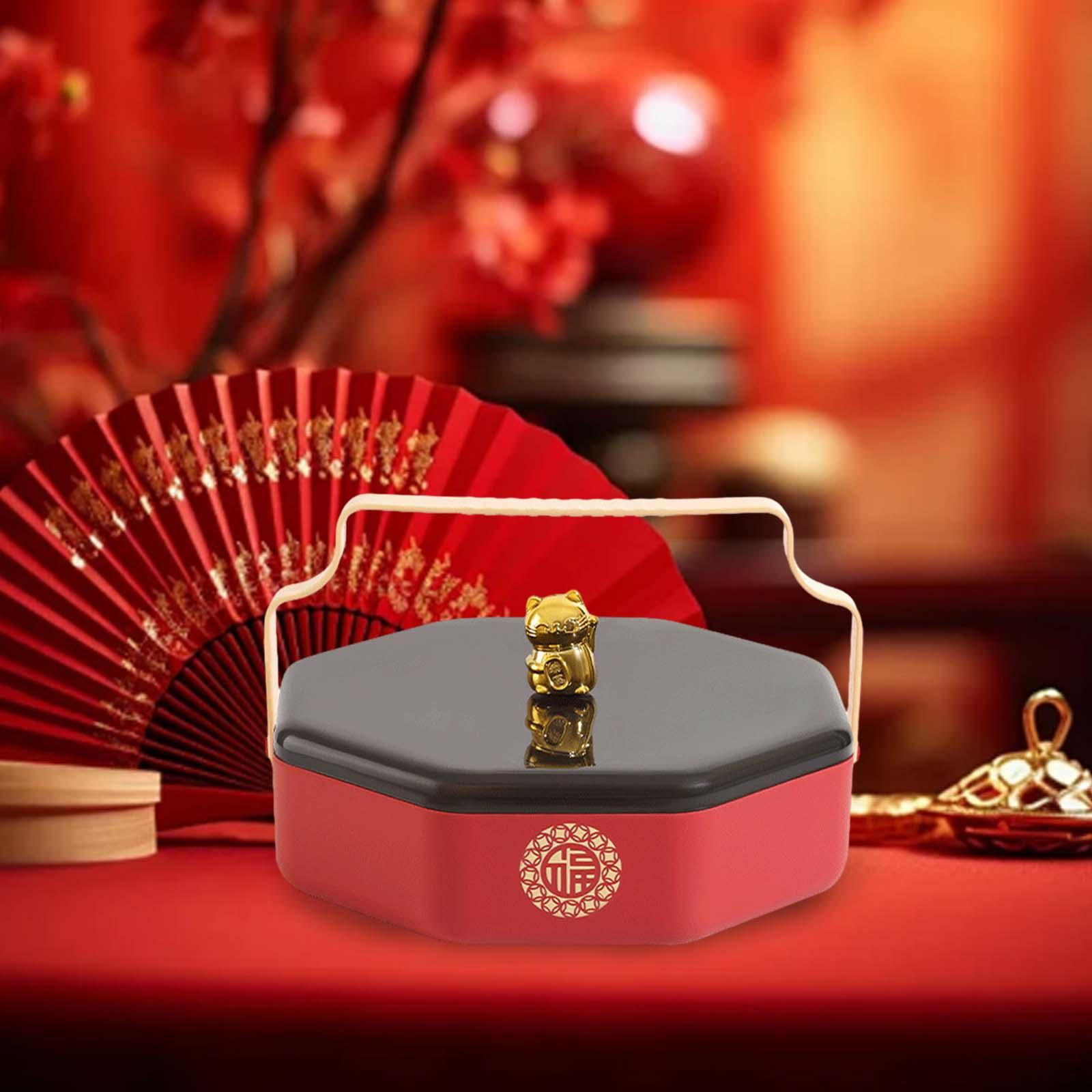 

Элегантное раздельное сервировочное блюдо с ручкой для праздничных посиделок 1 Layer