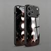 Pink Black Star Phase Moon Wheel Tempered Glass Phone Case for iPhone 17 Pro Max 14 15 16 Plus 13 12 11 X XS XR 16E 17Air Cover