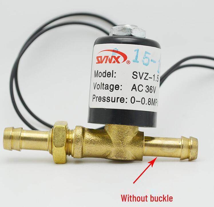 MIG/MAG & TIG Welder Solenoid: 220V, 12V Electromagnetic Gas Valve, 24V Electric Valve, 36V Argon Valve with Retaining Clip, 1.5
