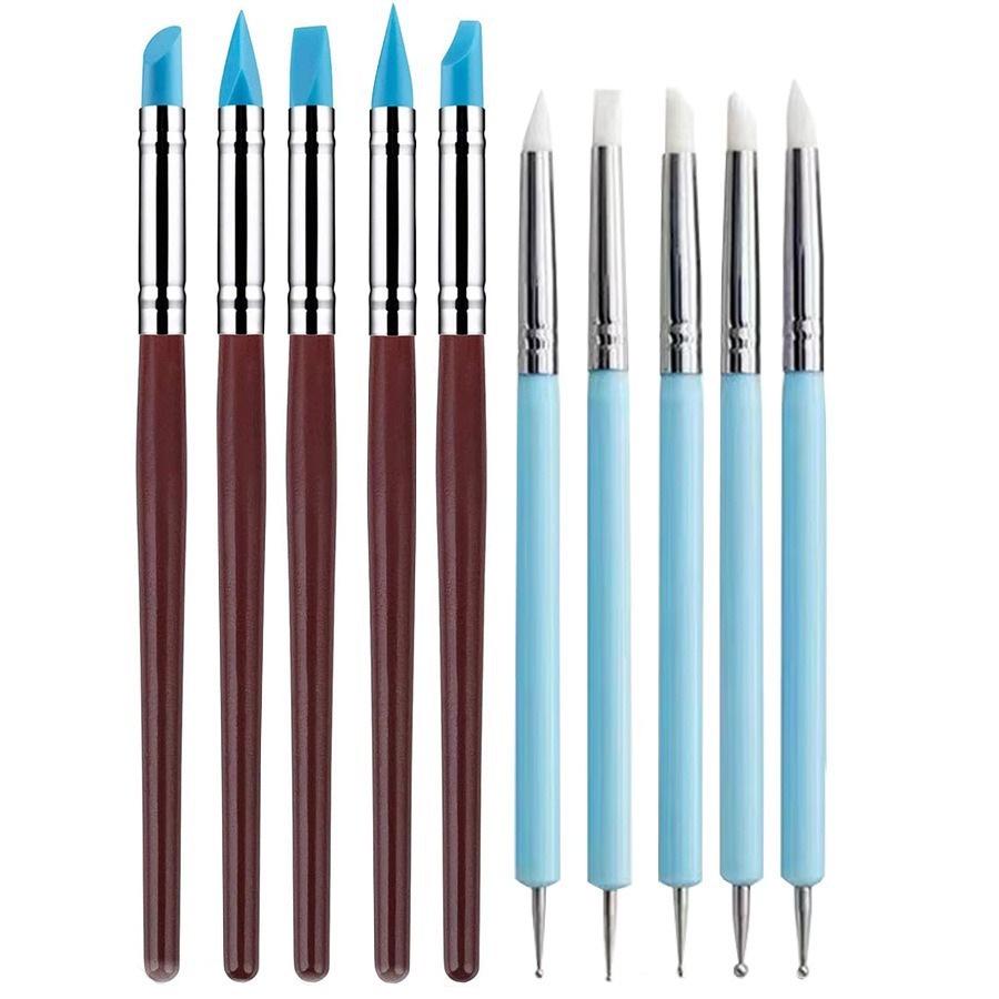 61/43/24-piece Clay Pottery and Sculpture Carving Tool Set for Soft Polymer Modeling