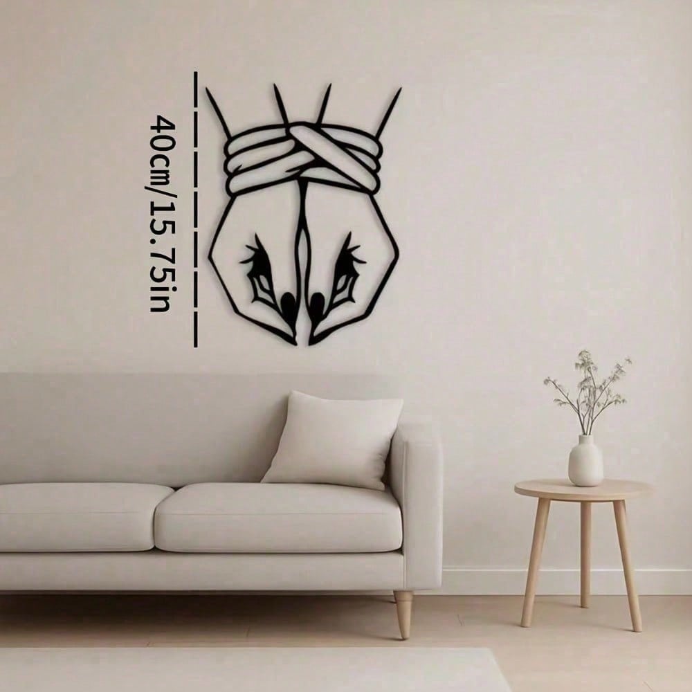 Abstract Metal Line Art Wall Decor Modern Home Gift Handcrafted