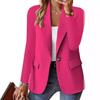 2024 Women's Autumn Long Sleeve Multi-Color Cardigan Blazer Jacket