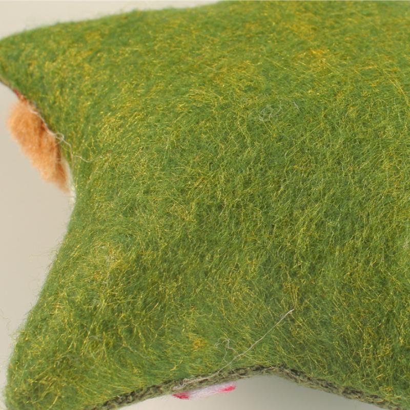 Christmas Santa Claus Elk Doll Christmas Tree Creative Decorations Pentagram Pendant Plush Toys