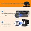 Gezhige Compatible 805 Ink Cartridge Set for HP Printers