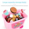 24pcs Removable Storage Children's Pretend Play Toys Ice Cream Parlour Toy Set  Kid's Activity