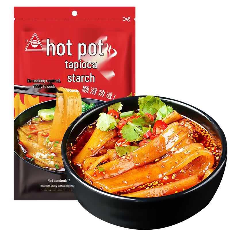 Chuan Zhen Wide Sweet Potato Noodles for Hot Pot