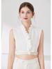 2023 Women's Faux Ruffle Collar Sweater Base Layer Innerwear