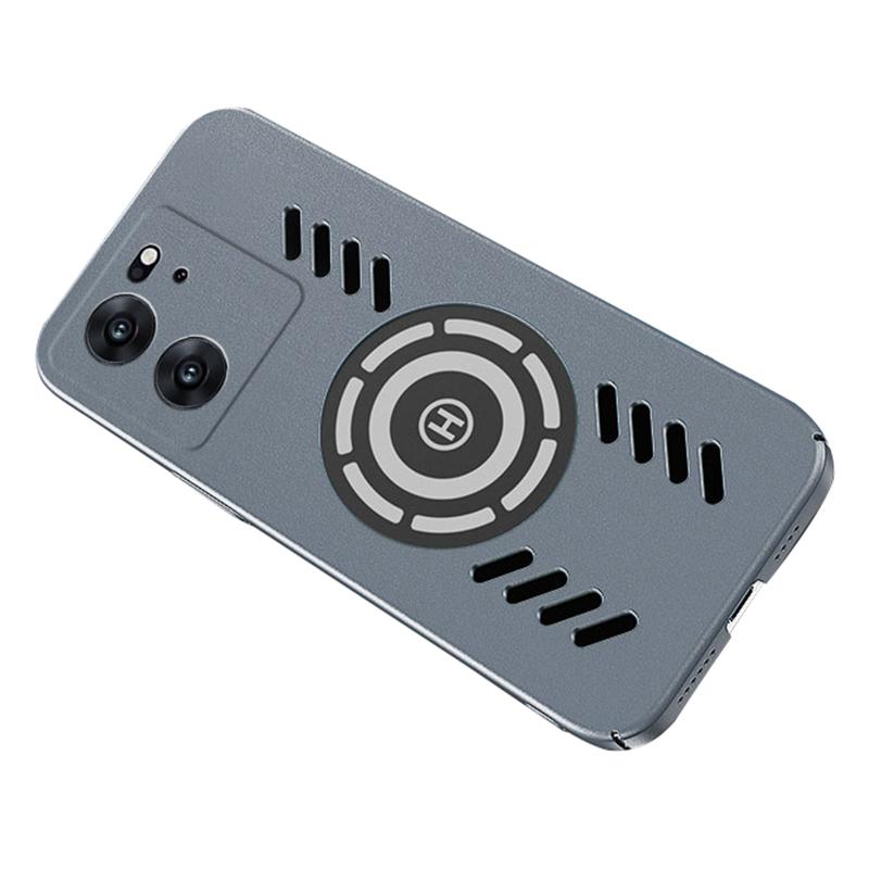 

Чохол для телефону для Xiaomi Redmi K60 Ultra/13T/13T Pro, Сумісний з MagSafe, Отвори для відведення тепла, Жорстка задня кришка з ПК Grey