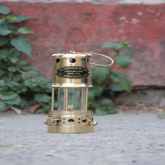 Mässing Nautiskt Ankare Oljelampa Maritim Skeppslampa Båtlampa Design För Juldagsgåva, Halloweendekor, Gåva Till fru