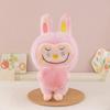 1 Piece New 35cm Tie-dye Labubu Plush Toy Cartoon Cute Cloth Doll Kids Gift